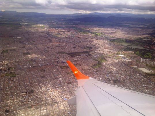 Adios, Bogotá.
